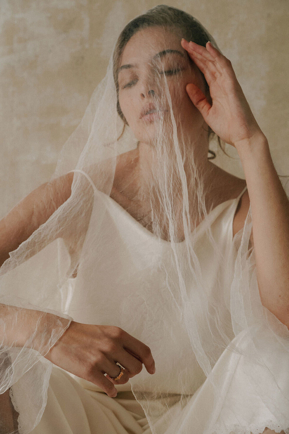 A La Robe Shadow Silk Veil