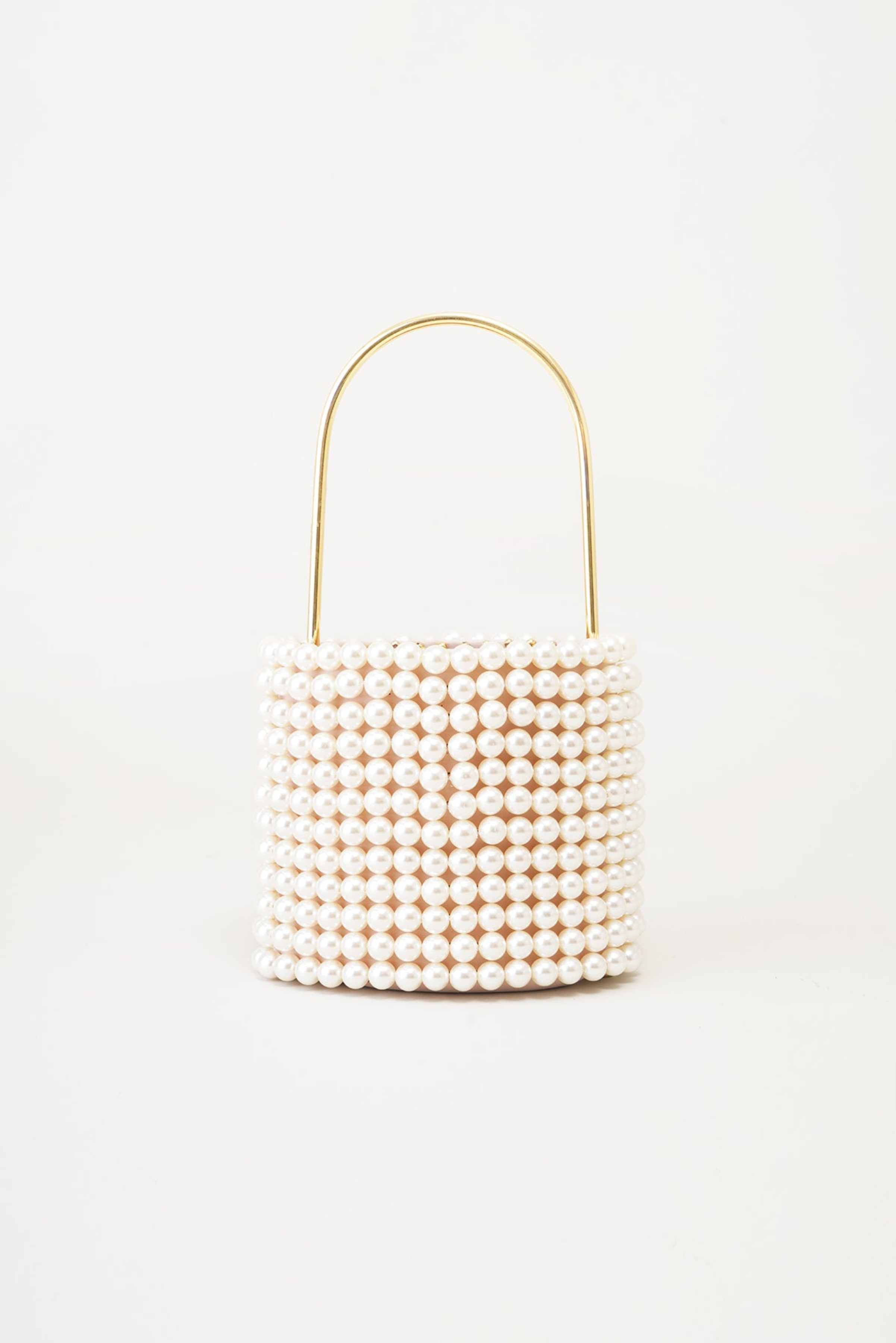 トートバッグ VANINA Pirouette Bag in White Crystal トートバッグ VANINA Pirouette Bag in White Crystal