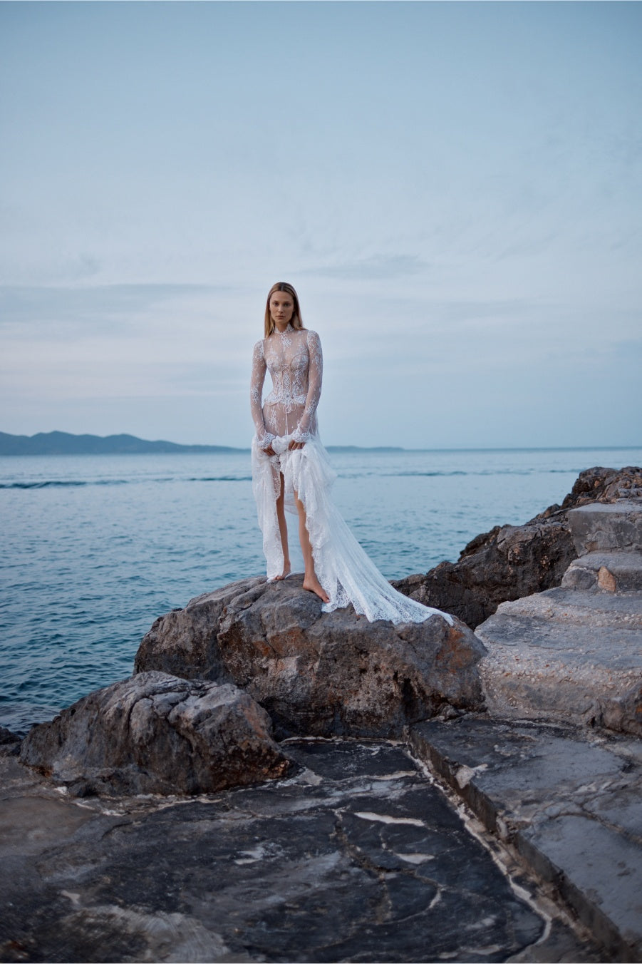 Liz Martinez Shell Gown