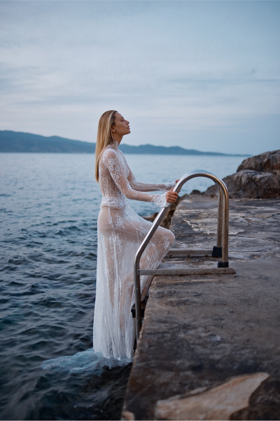 Liz Martinez Shell Gown