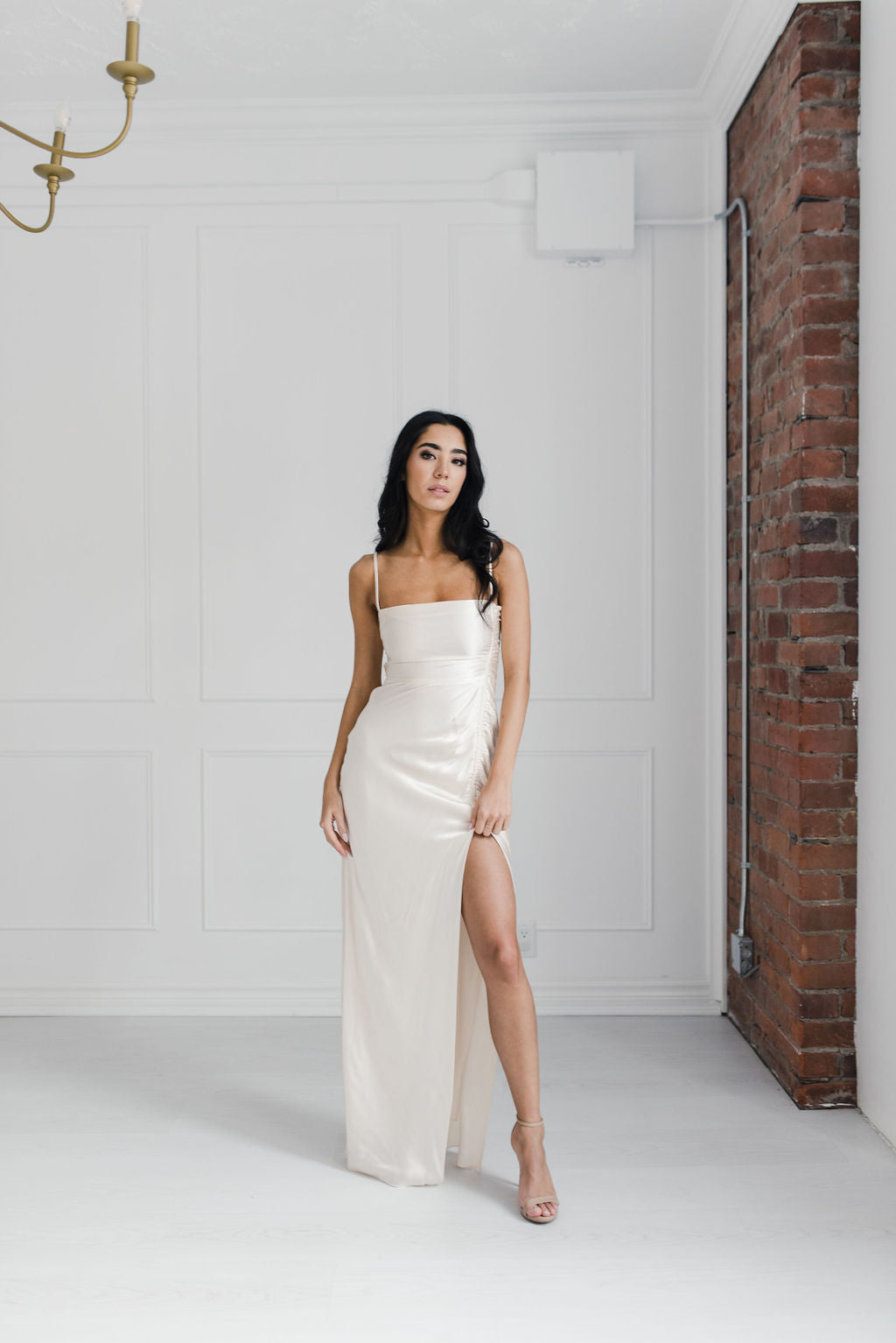 Shona Joy La Lune Ruched Maxi Dress | THE AFTERWHITE