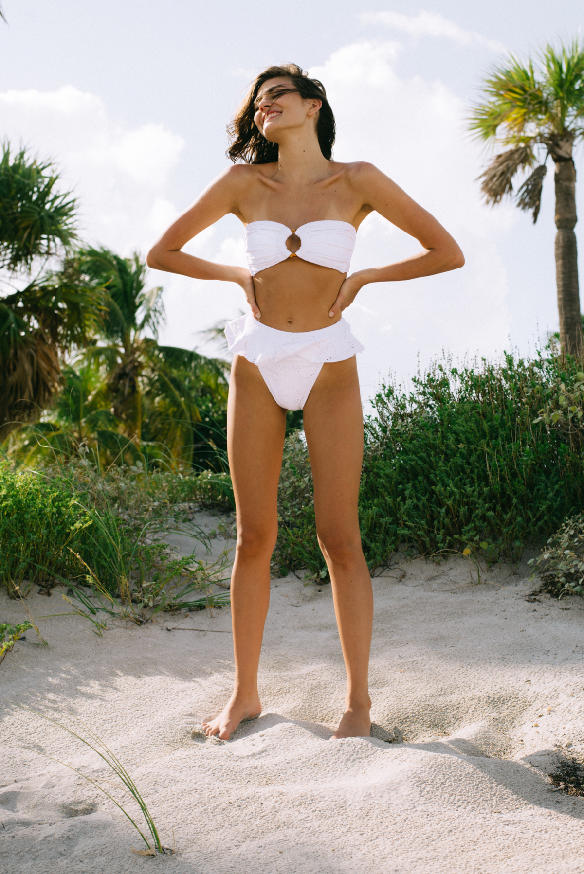Tamarindo Ruffle Bikini Bottom