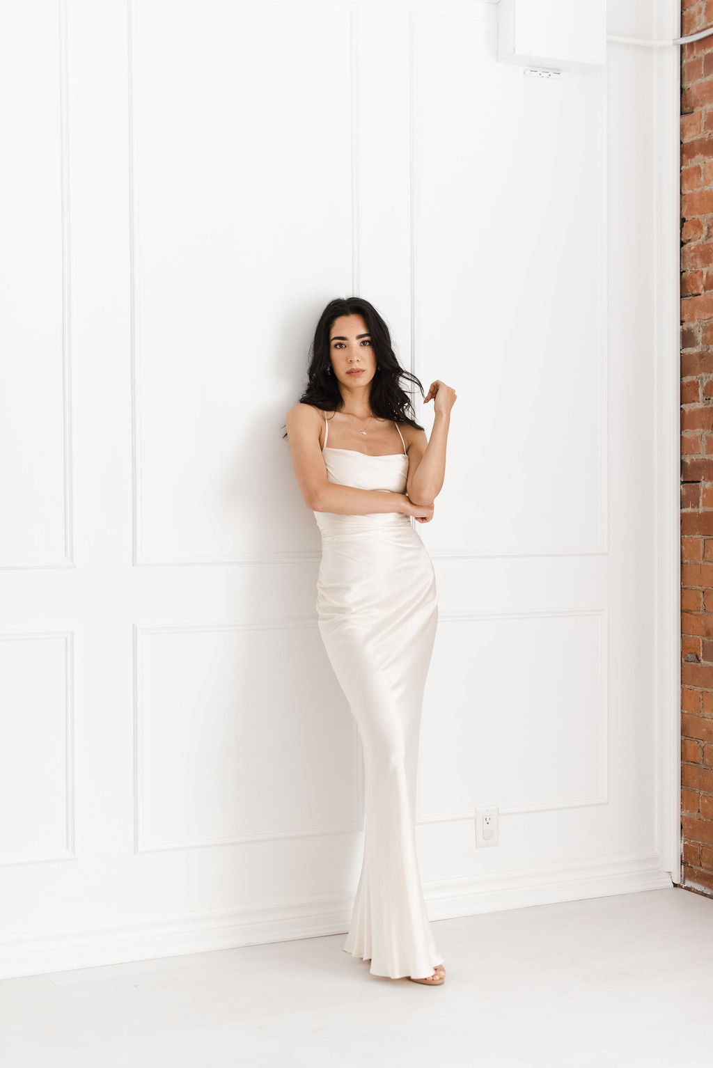 la lune high neck maxi dress cream Shona Joy La Lune High Neck Maxi Dress Rent a Dress